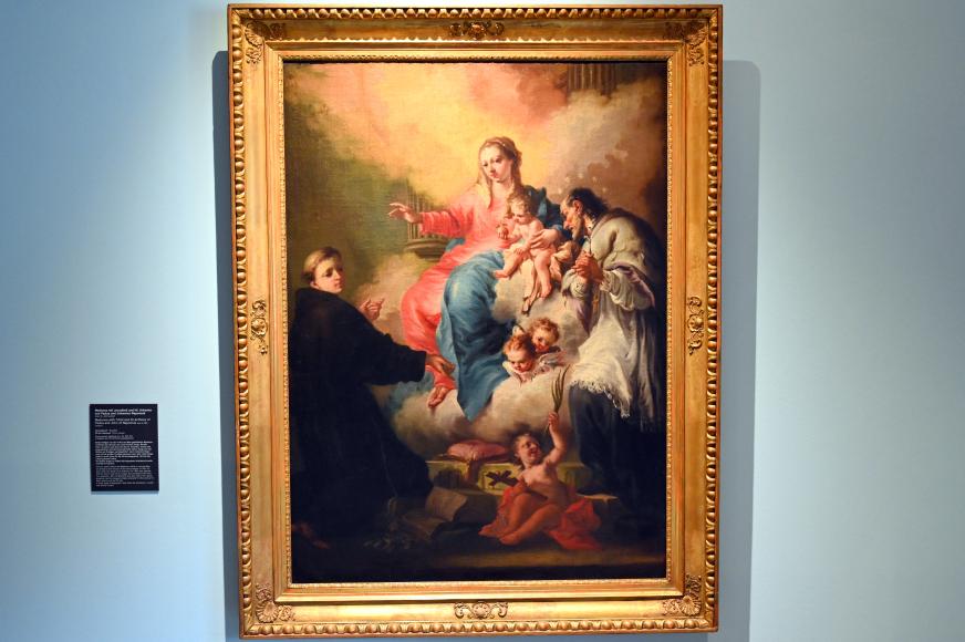 Madonna mit Jesuskind und hll. Antonius von Padua und Johannes Nepomuk, Salzburg, Dommuseum Salzburg, Ende 18. Jhd., Bild 1/2