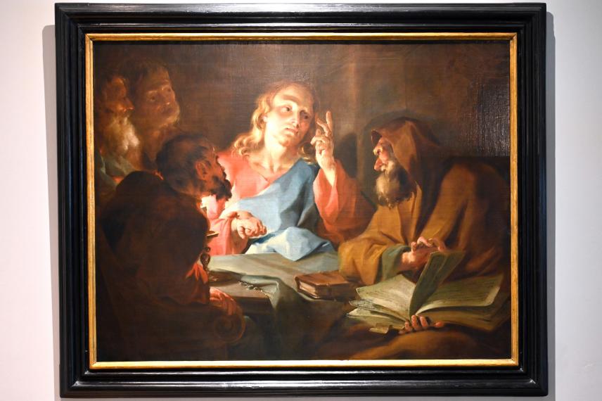 Paul Troger (1727–1750), Christus bei Nikodemus, Salzburg, Dommuseum Salzburg, 1739