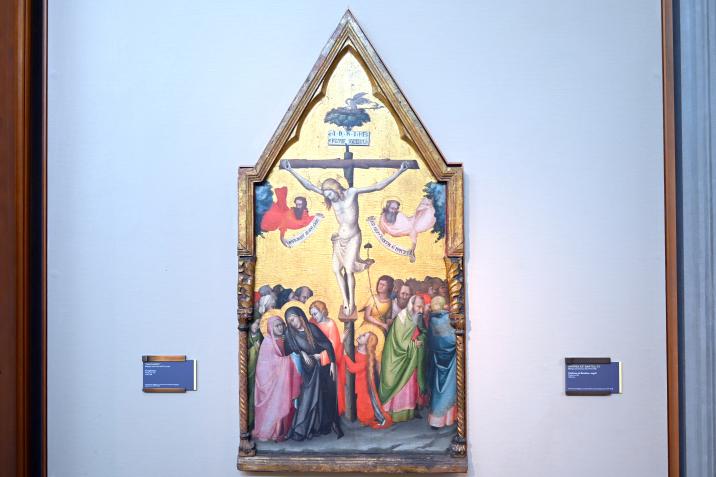 Dalmasio (1337), Kreuzigung, Bologna, Basilica di San Martino, jetzt Bologna, Pinacoteca Nazionale, Saal 1, 1335–1340, Bild 1/2