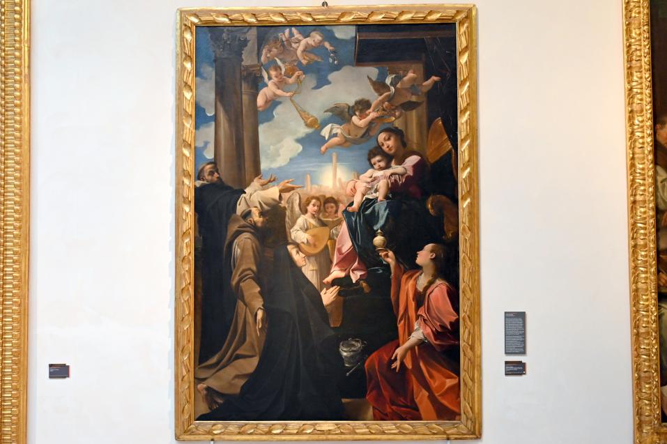 Ludovico Carracci (1582–1617), Madonna Bargellini, Bologna, Chiesa dei Santi Filippo e Giacomo, jetzt Bologna, Pinacoteca Nazionale, Saal 23, 1588, Bild 1/3