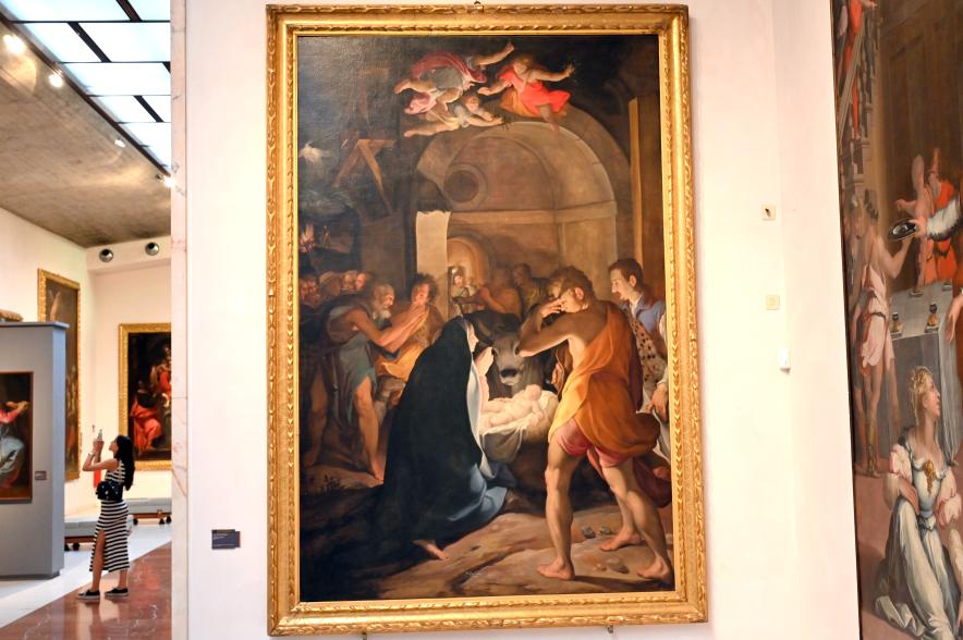 Camillo Procaccini (1584–1612), Anbetung der Hirten, Bologna, Basilica di San Francesco, jetzt Bologna, Pinacoteca Nazionale, Saal 22, 1584