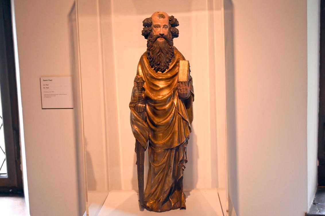 Heiliger Paulus, Straßburg, Musée de l’Œuvre Notre-Dame (Frauenhausmuseum), um 1390, Bild 1/3