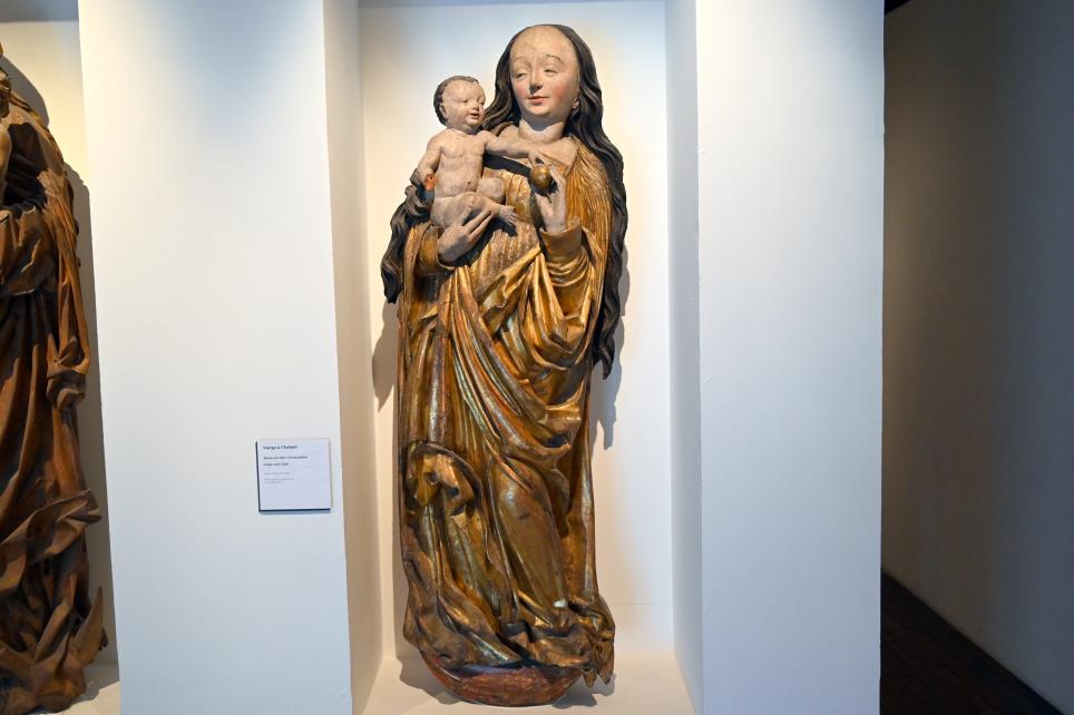 Maria mit Kind, Straßburg, Musée de l’Œuvre Notre-Dame (Frauenhausmuseum), um 1525, Bild 1/2