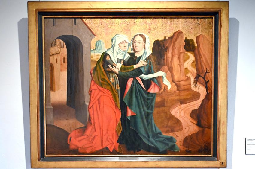 Mariä Heimsuchung, Straßburg, Musée de l’Œuvre Notre-Dame (Frauenhausmuseum), um 1460, Bild 1/2