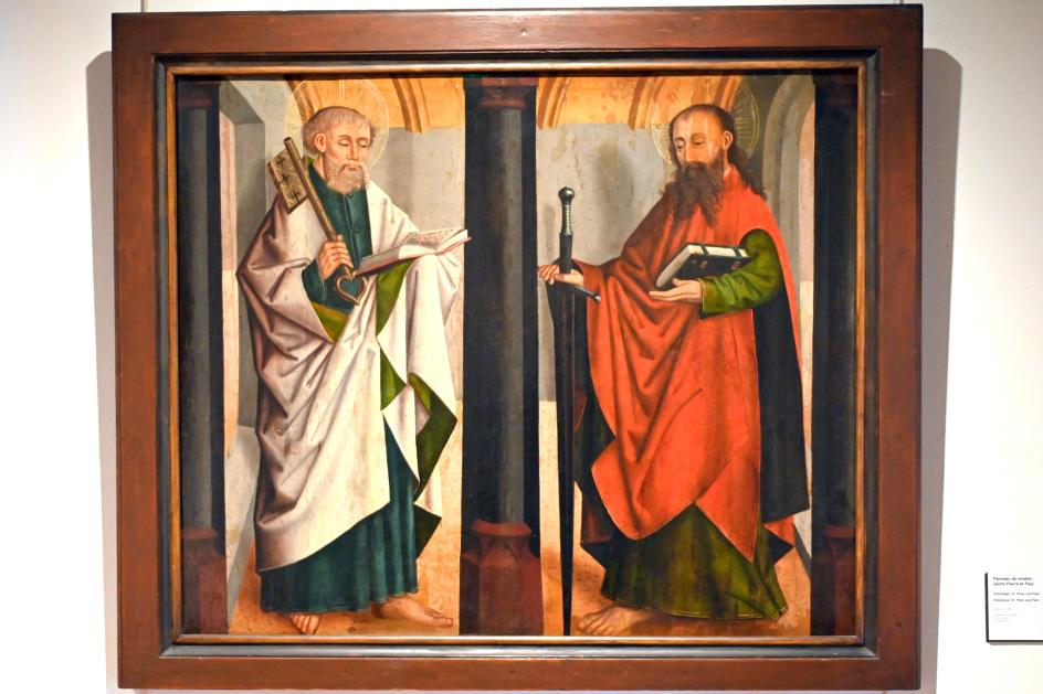 Heilige Petrus und Paulus, Straßburg, Musée de l’Œuvre Notre-Dame (Frauenhausmuseum), um 1460, Bild 1/2