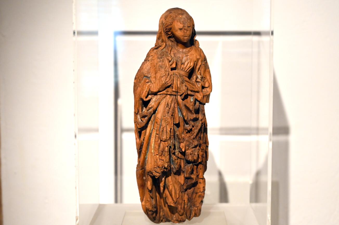 Maria mit Kind, Straßburg, Musée de l’Œuvre Notre-Dame (Frauenhausmuseum), Ende 15. Jhd., Bild 1/3