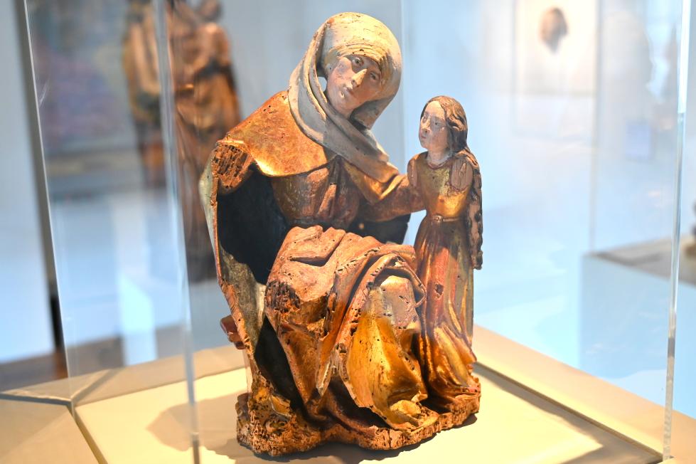 Anna Selbdritt, Straßburg, Musée de l’Œuvre Notre-Dame (Frauenhausmuseum), um 1500, Bild 1/4