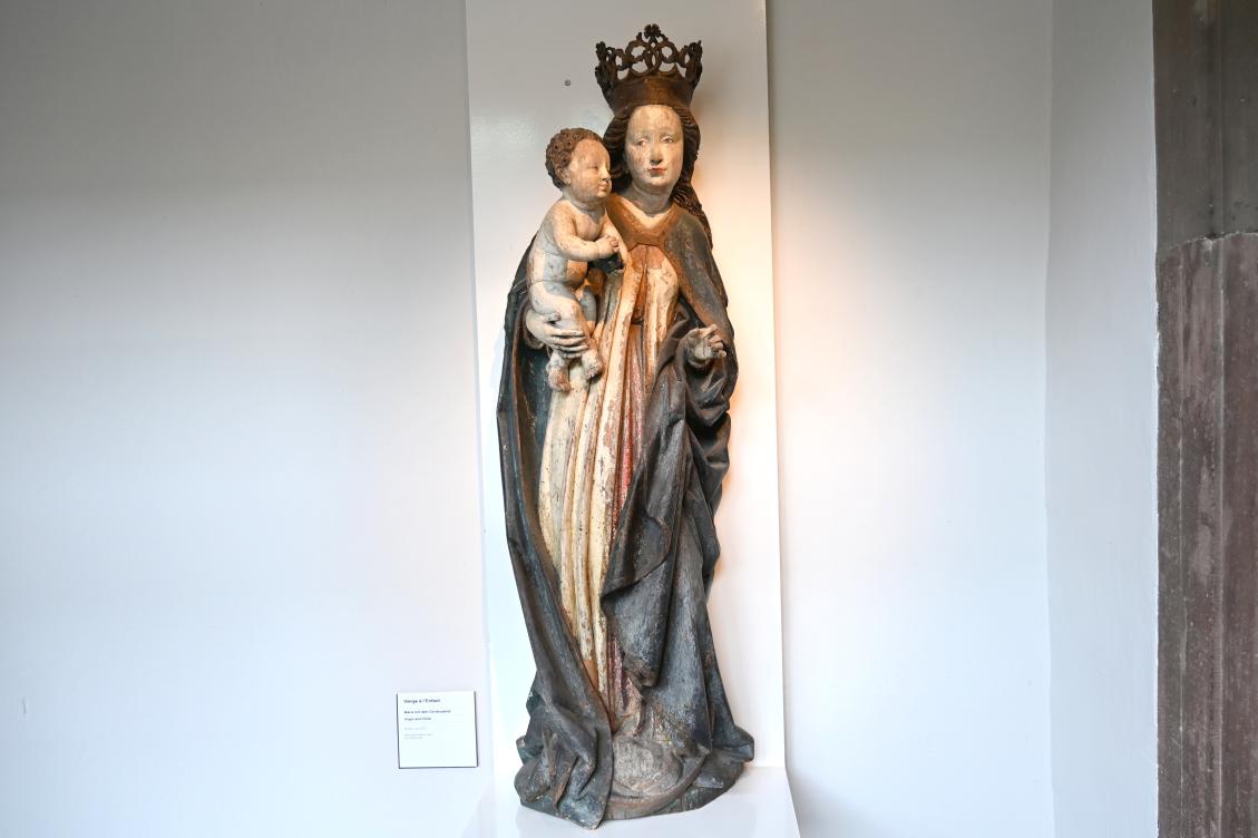 Maria mit Kind, Straßburg, Musée de l’Œuvre Notre-Dame (Frauenhausmuseum), um 1520, Bild 1/3
