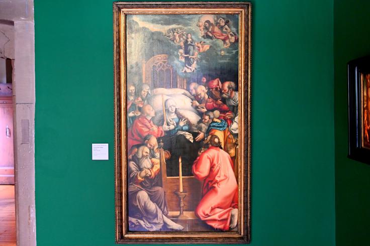 Hans Baldung Grien (Umkreis) (1522), Tod Mariens, Straßburg, Musée de l’Œuvre Notre-Dame (Frauenhausmuseum), um 1520–1525