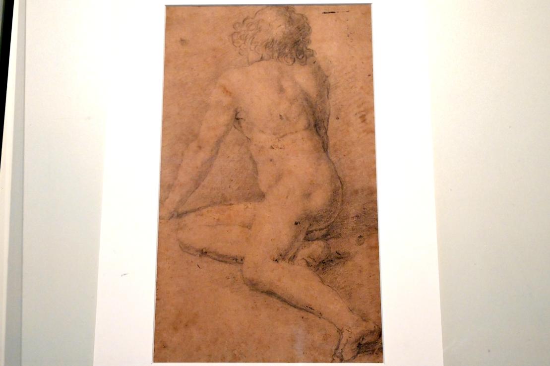 Ludovico Viviani (1605), Männlicher Akt von hinten gesehen, Urbino, Galleria Nazionale delle Marche, Obergeschoß Saal 7, um 1600–1610