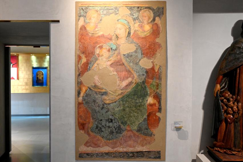 Maria mit Kind, Urbino, Diözesanmuseum Albani, Saal 4, 15. Jhd., Bild 1/2