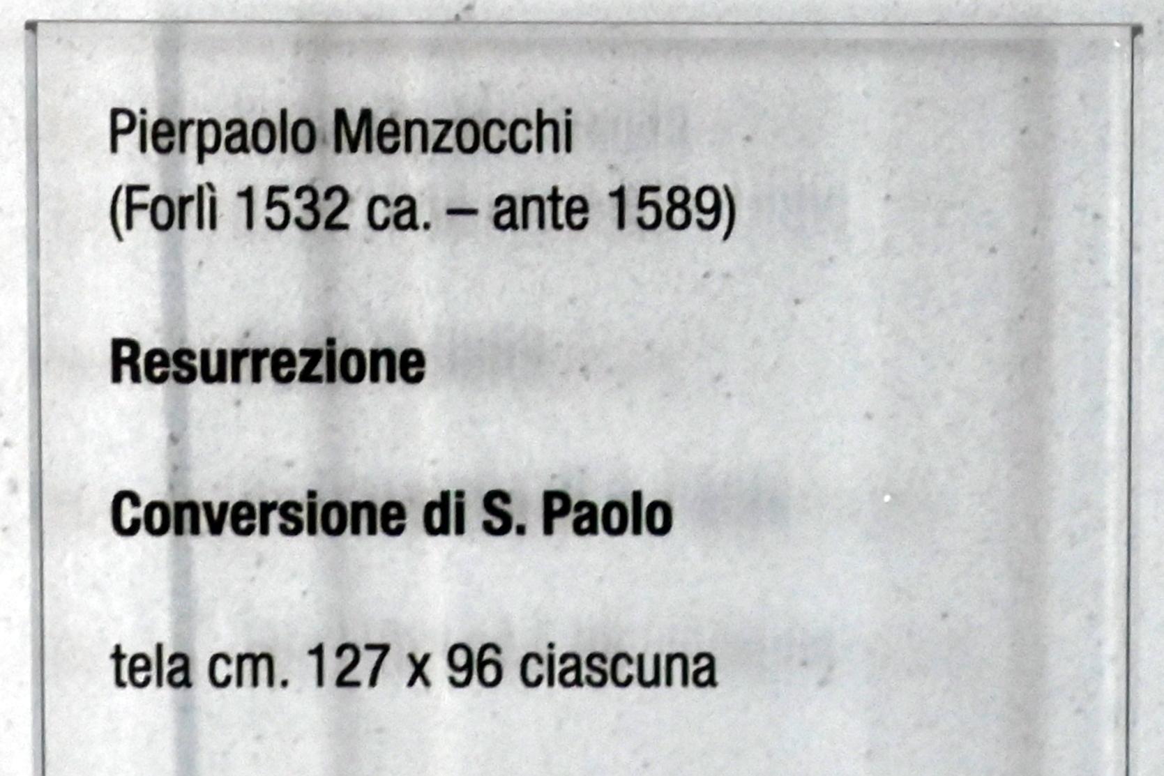 Pier Paolo Menzocchi (Undatiert), Auferstehung Christi, Urbino, Diözesanmuseum Albani, Saal 5, Undatiert, Bild 2/2