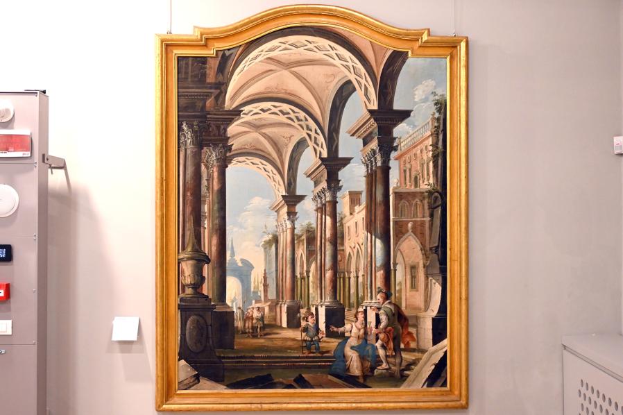 Nicola Bertucci (l'Anconitano) (1749–1750), Architektonische Perspektiven, Ancona, Pinacoteca civica Francesco Podesti, Saal 3, 1740–1758