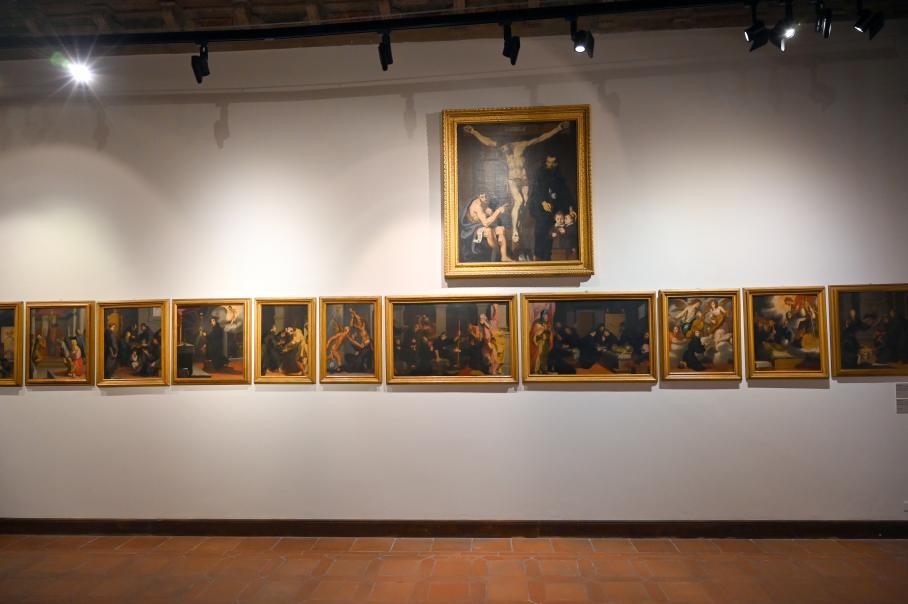 Andrea Lilli (1596–1602), Das Leben des heiligen Nikolas von Tolentino, Ancona, Pinacoteca civica Francesco Podesti, Obergeschoss Saal 5, Undatiert, Bild 1/14