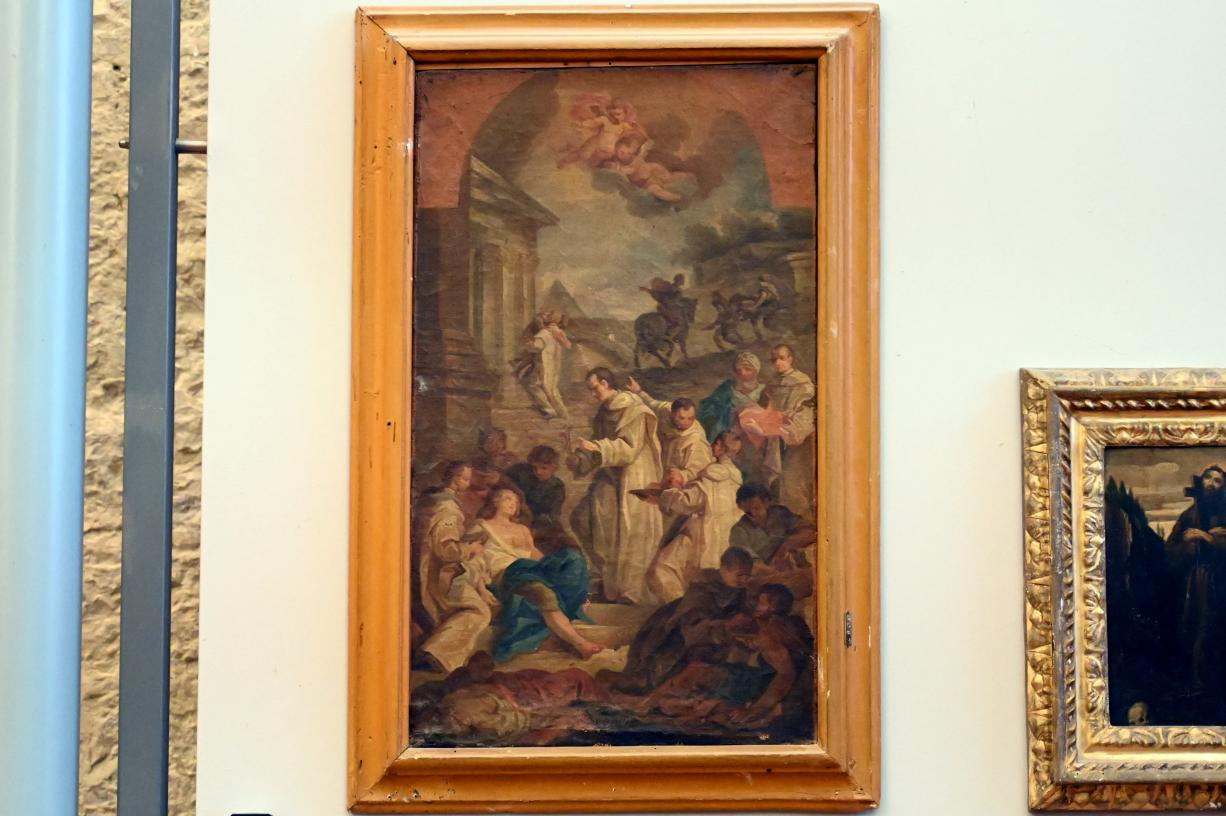 Heiliger Bernardo Tolomei, Gubbio, Pinacoteca Comunale im Palazzo dei Consoli, Obergeschoss Saal 5, 17. Jhd.