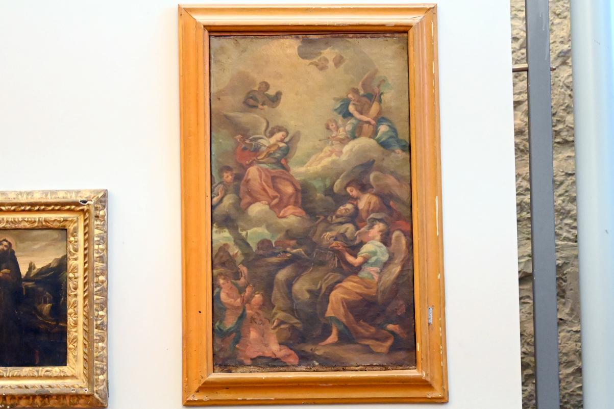 Hl. Franziskus in Ekstase, Gubbio, Pinacoteca Comunale im Palazzo dei Consoli, Obergeschoss Saal 5, 17. Jhd.
