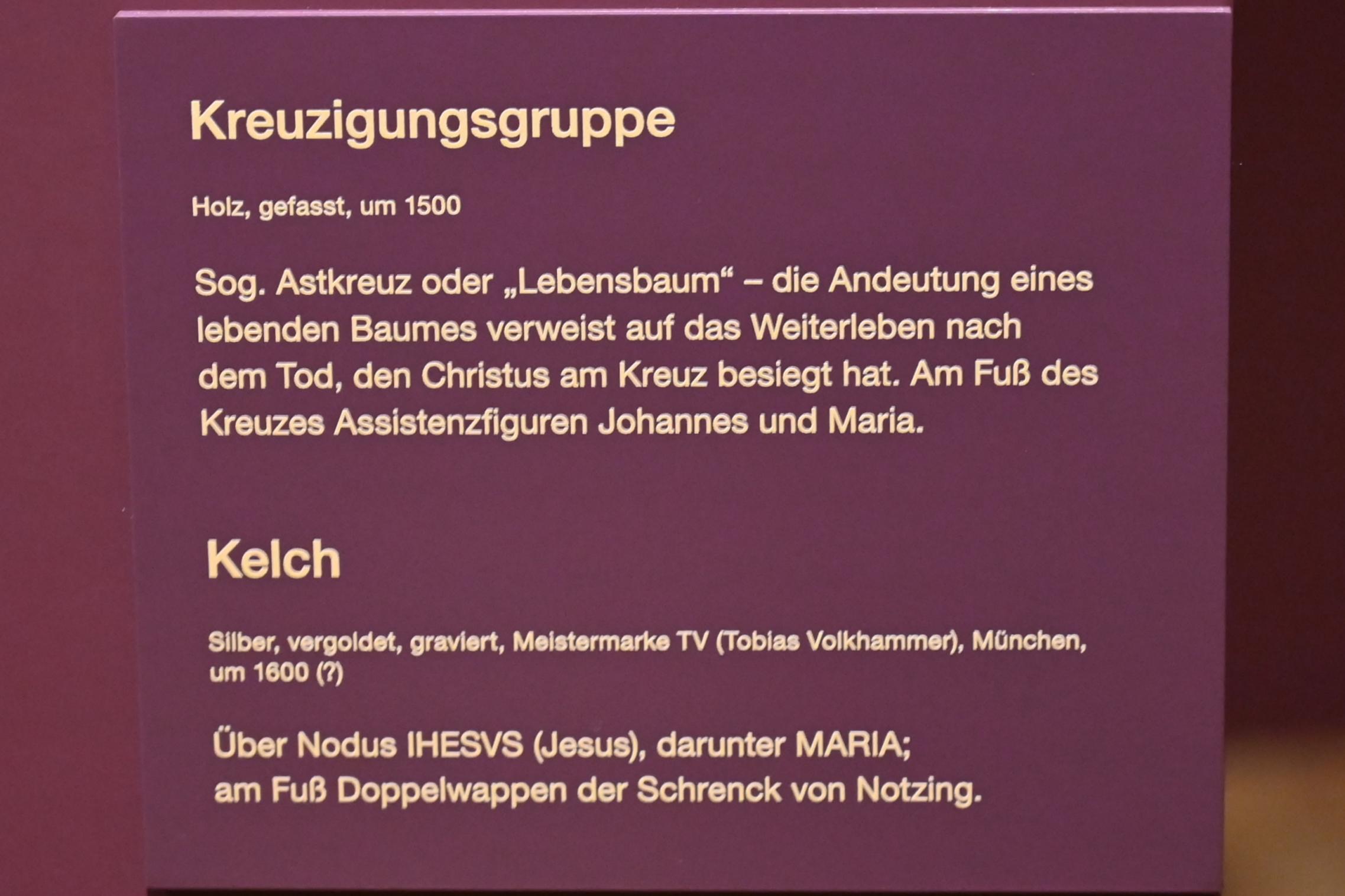 Kelch, Erding, Museum Erding, Kirchenkunst, um 1600, Bild 2/2