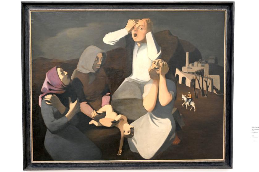 Robert Humblot (1936), Das tote Kind, Paris, Musée d’art moderne de la Ville de Paris, Saal 7, 1936, Bild 1/2