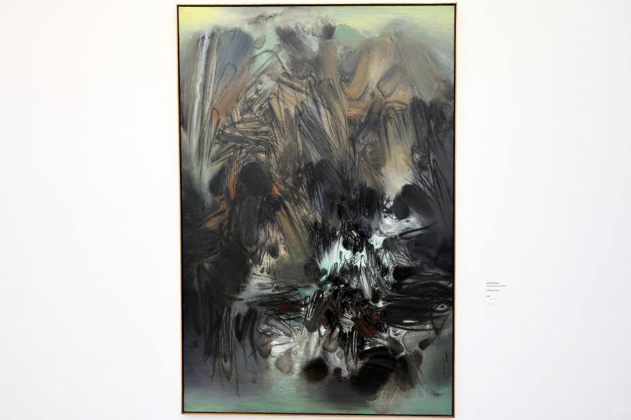 Chu Teh-Chun (1966), Komposition 228, Paris, Musée d’art moderne de la Ville de Paris, Saal 7, 1966