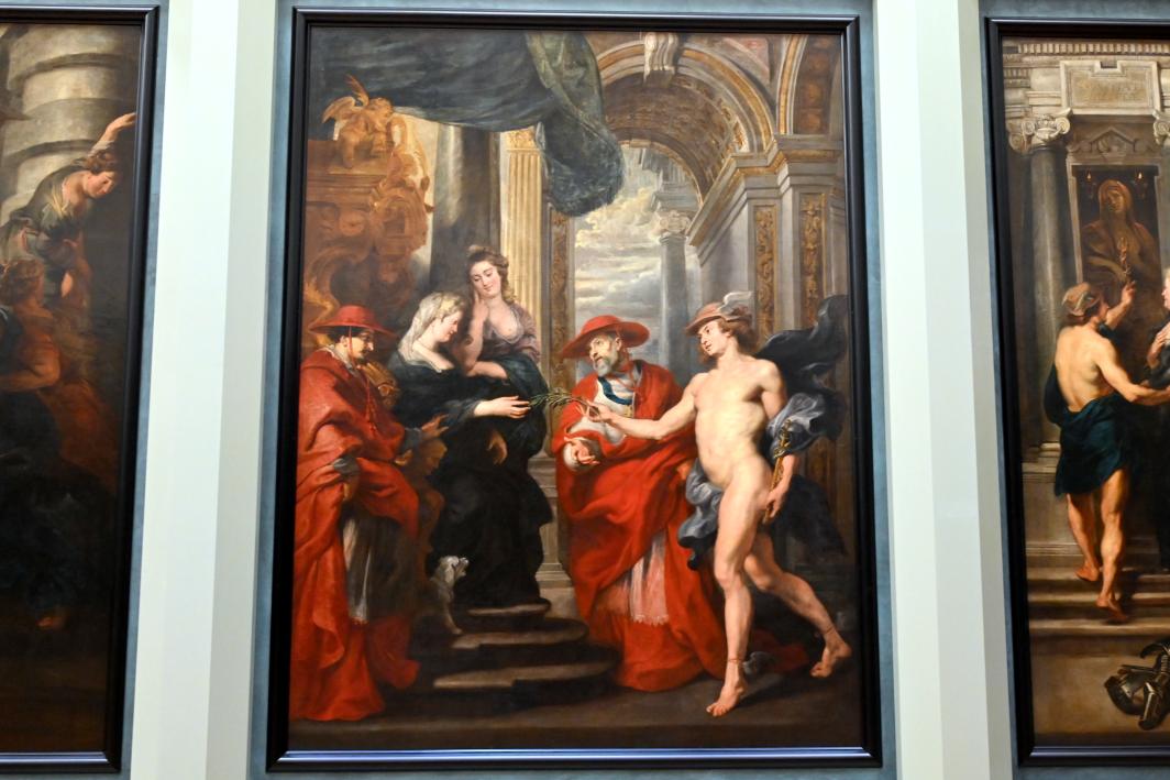 Peter Paul Rubens (1598–1640), Der Vertrag von Angoulême am 30. April 1619, Paris, Musée du Louvre, Saal 801, 1. Viertel 17. Jhd., Bild 1/2