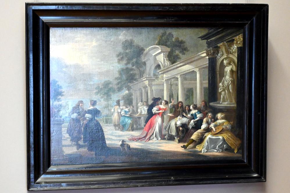 Hieronymus Janssens (1665), Schinkenkloppen, Paris, Musée du Louvre, Saal 802, 1660–1670, Bild 1/2