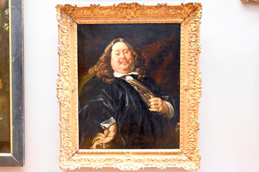 Jacob Jordaens (1615–1665), Porträt eines korpulenten Mannes, Paris, Musée du Louvre, Saal 802, 1650, Bild 1/2