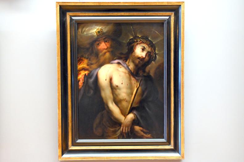 Jan Cossiers (1620), Ecce Homo (Pontius Pilatus, Präfekt von Judäa, zeigt Christus dem Volk), Paris, Musée du Louvre, Saal 802, um 1620, Bild 1/2
