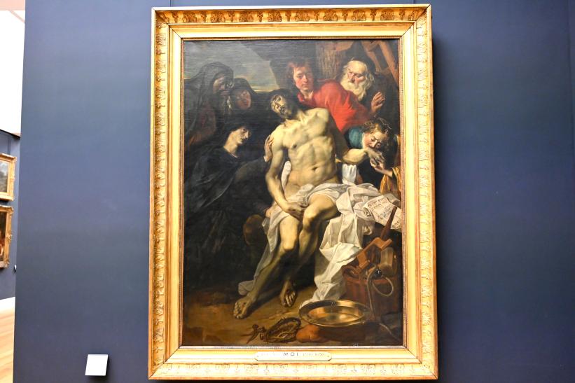 Pieter van Mol (1632–1635), Beweinung Christi, Paris, Musée du Louvre, Saal 848, nach 1631, Bild 1/2