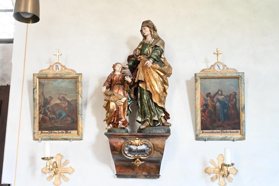 Heilige Mutter Anna lehrt Maria, Sinzing, ehem. Pfarrkirche, heute Alte Kirche Mariä Himmelfahrt, Undatiert