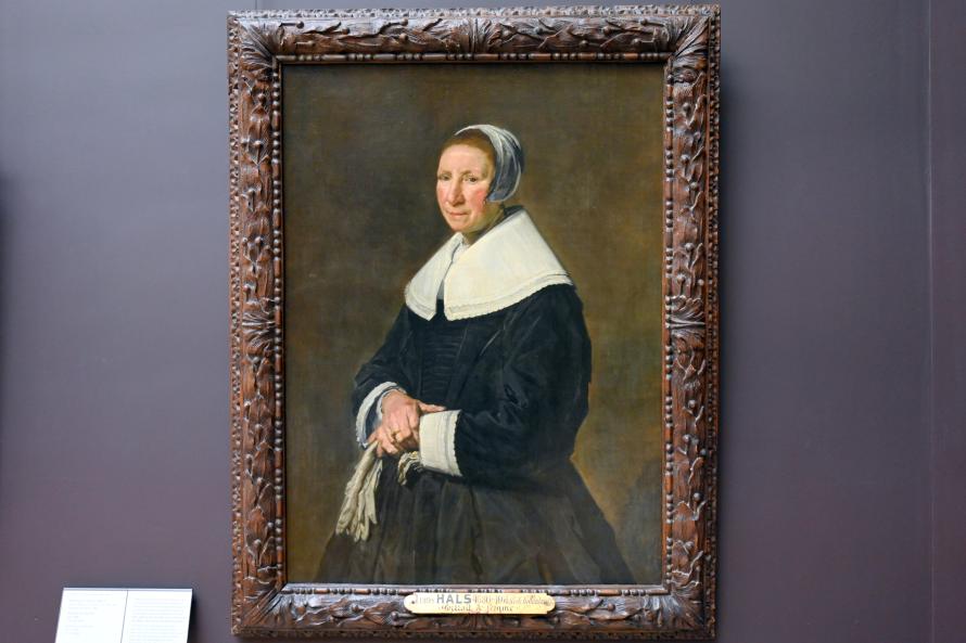 Frans Hals (1616–1664), Porträt einer Frau, Paris, Musée du Louvre, Saal 846, um 1648, Bild 1/2