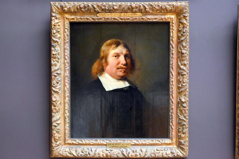 Jan de Bray (1658–1670), Porträt des Gilbert de Flines (1611-1671), Amsterdamer Kaufmann, Paris, Musée du Louvre, Saal 846, 1658