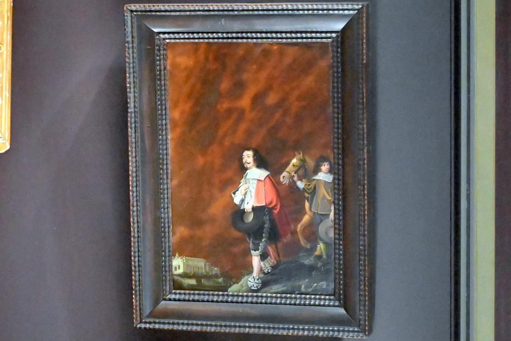 Wolfgang Heimbach (1644–1660), Vor der Certosa di San Martino (Kartause von San Martino) in Neapel, Paris, Musée du Louvre, Saal 842, 1644, Bild 1/2