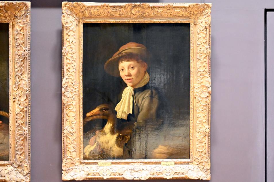 Jacob Gerritsz. Cuyp (1638), Junge mit einer Gans, Paris, Musée du Louvre, Saal 841, Undatiert, Bild 1/2