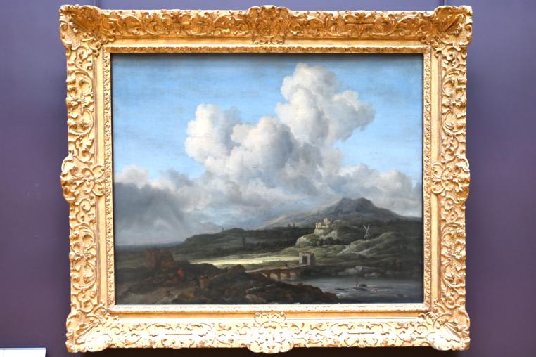 Jacob van Ruisdael (1646–1677), Sonnenbrechung durch die Wolken, Paris, Musée du Louvre, Saal 837, um 1660–1670