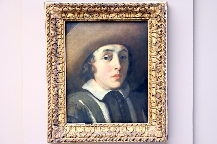 Porträtkopf eines Mannes mit Hut, Paris, Musée du Louvre, Saal 902, um 1600–1650, Bild 1/2