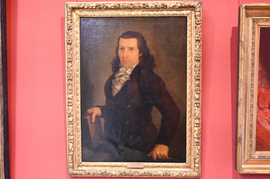 Porträt eines Mannes, Paris, Musée du Louvre, Saal 903, um 1800–1820