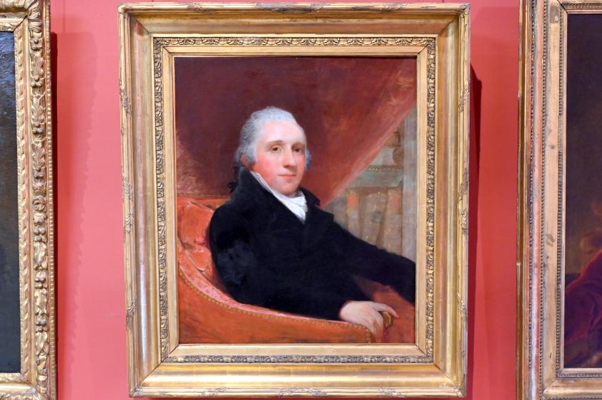 Gilbert Stuart (1794–1802), Porträt eines Mannes, Paris, Musée du Louvre, Saal 903, um 1800–1805