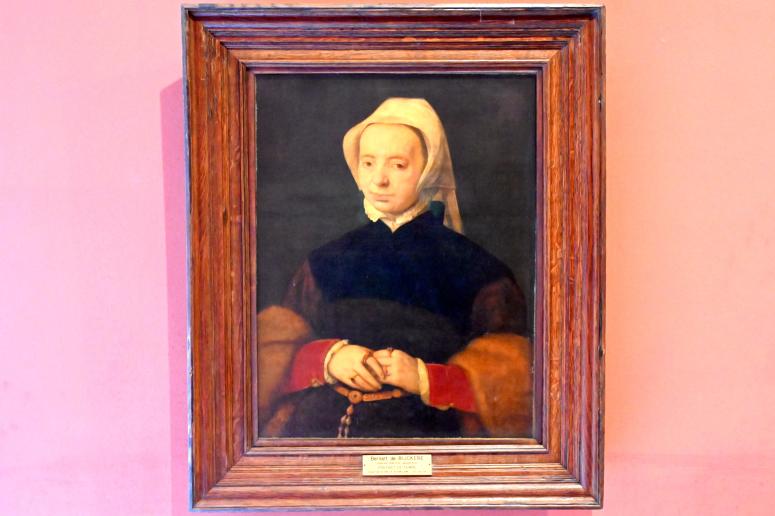 Bernard de Rijckere (1563), Porträt einer Frau, Paris, Musée du Louvre, Saal 903, 1563