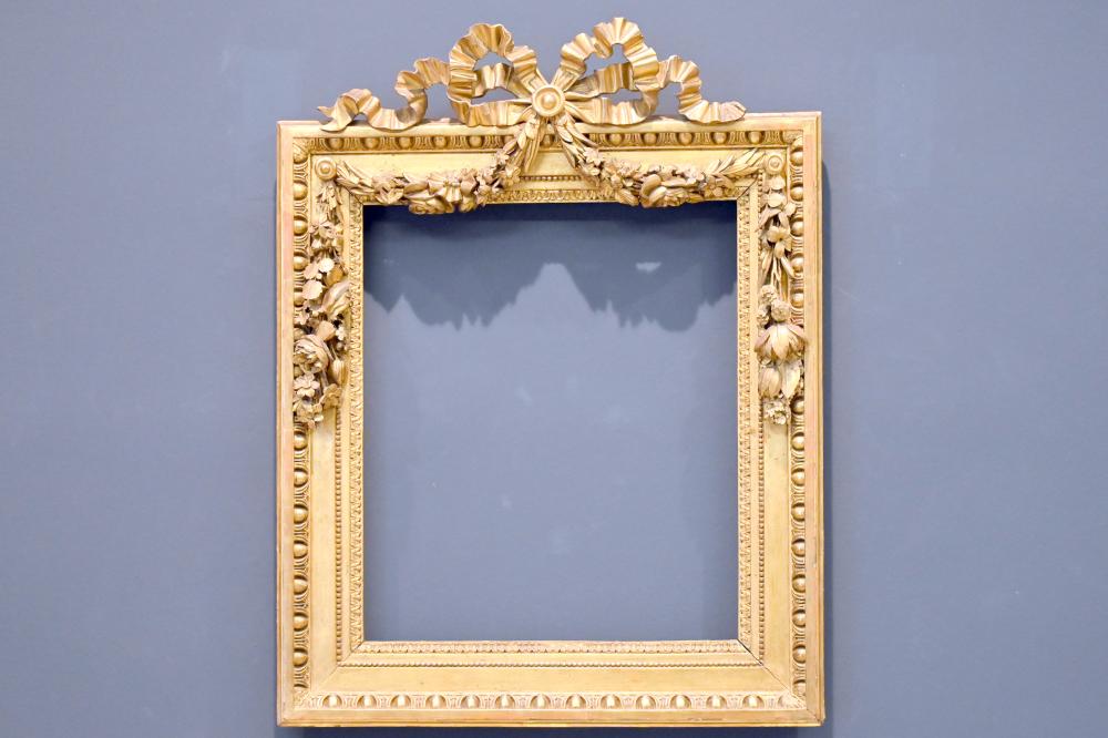 Rahmen Louis XVI, Paris, Musée du Louvre, Saal 904, 1760–1780, Bild 1/2