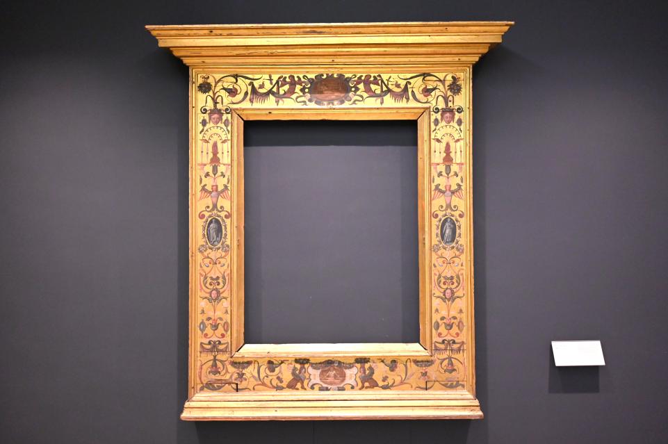 Rahmen Italien(?), Paris, Musée du Louvre, Saal 906, 1500–1600, Bild 1/2