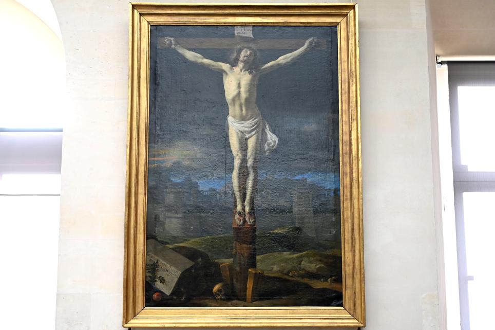 Philippe de Champaigne (1629–1668), Christus am Kreuz, Paris, Musée du Louvre, Saal 913, um 1650, Bild 1/2