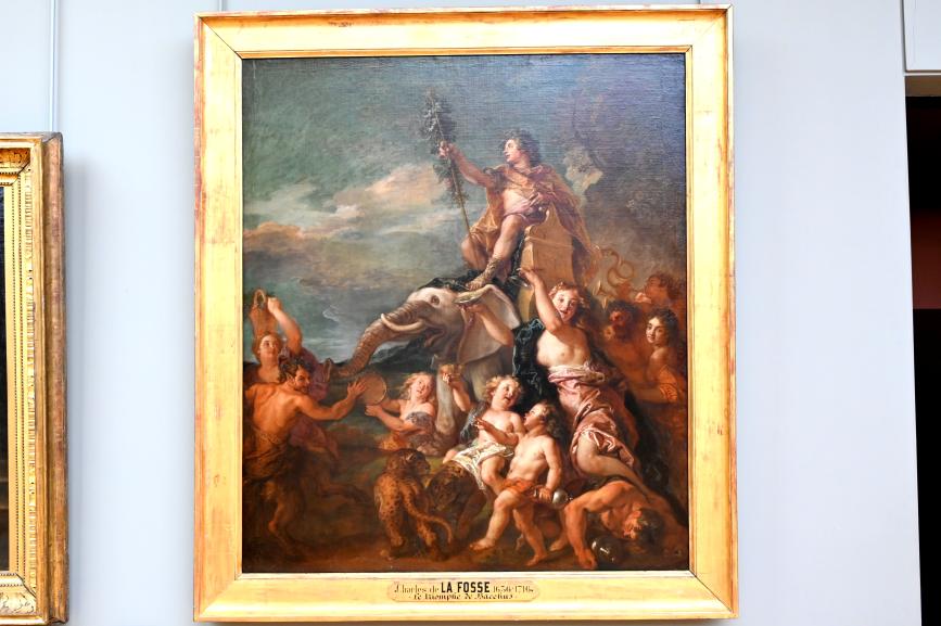 Charles de La Fosse (1665–1715), Der Triumph des Bacchus, Paris, Musée du Louvre, Saal 916, 1700, Bild 1/2