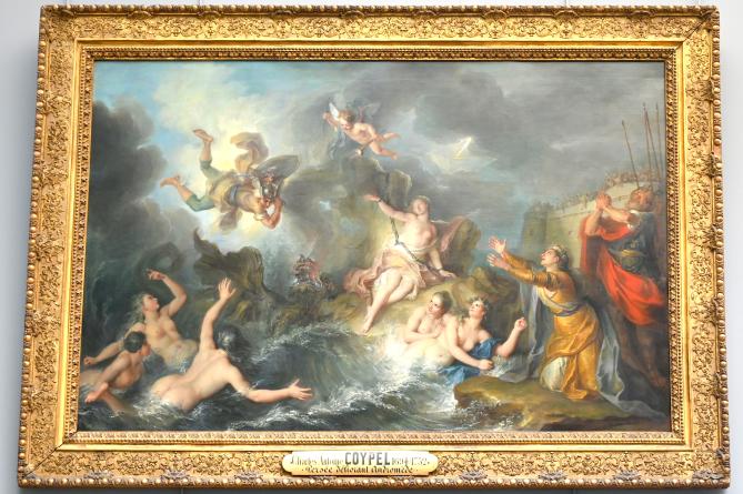 Charles-Antoine Coypel (1727–1732), Perseus befreit Andromeda, Paris, Musée du Louvre, Saal 917, 1727, Bild 1/2