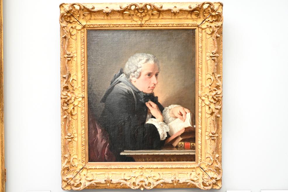Pierre Subleyras (1733–1747), Porträt des Jacques-Antoine de Lironcourt (1705–1755) ?, Freund des Künstlers, Paris, Musée du Louvre, Saal 919, um 1747, Bild 1/2