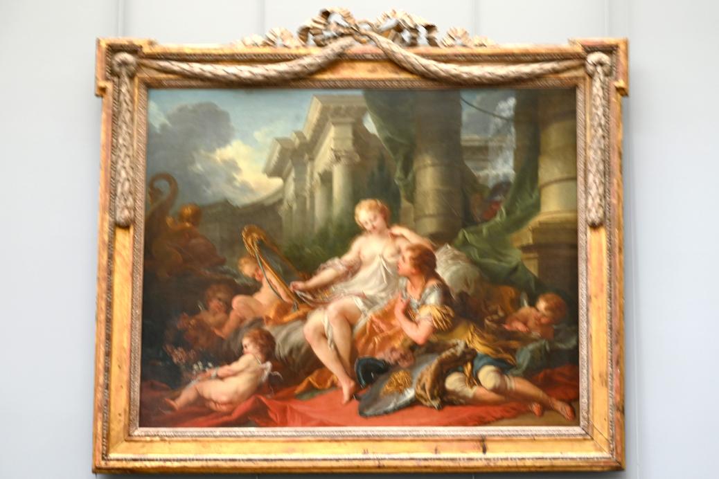 François Boucher (1728–1800), Rinaldo und Armida, Paris, Musée du Louvre, Saal 919, 1734, Bild 1/2