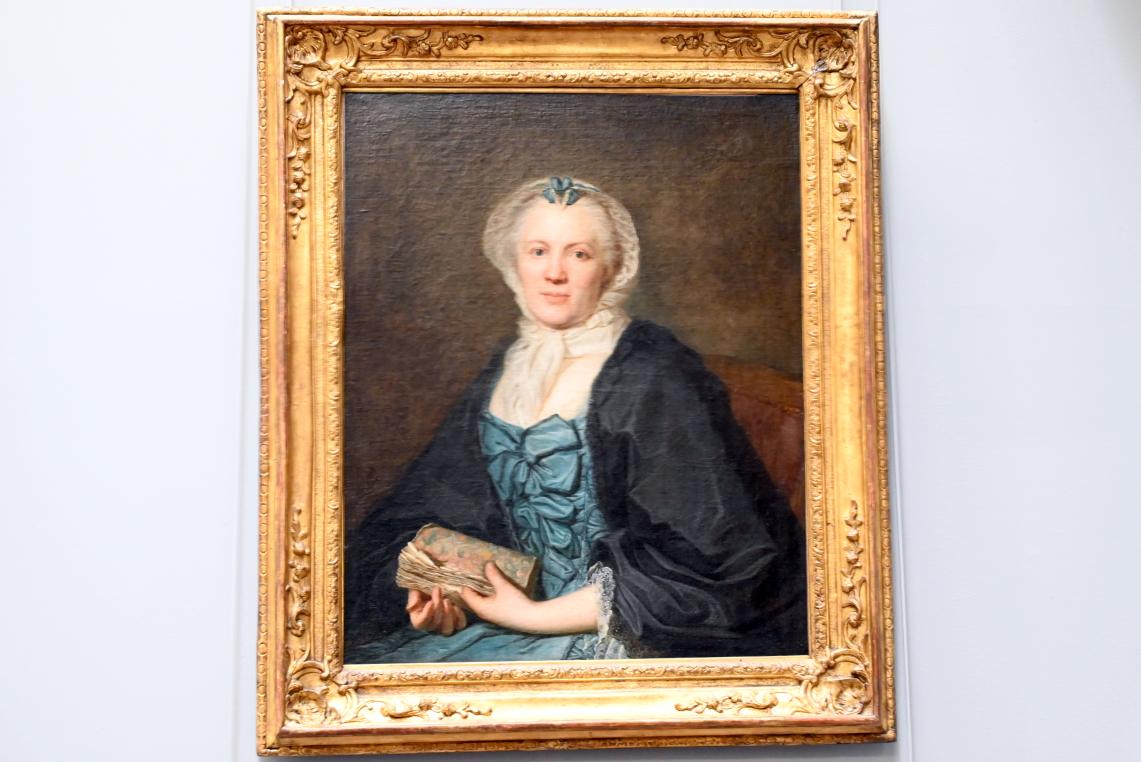 Guillaume Voiriot (Undatiert), Porträt einer Frau mit Broschüre, Paris, Musée du Louvre, Saal 920, Undatiert