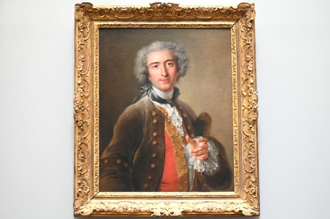 Charles-Antoine Coypel (1727–1732), Porträt des Philippe Coypel (1703-1777), Stallmeister des Königs und Bruder des Künstlers, Paris, Musée du Louvre, Saal 921, 1732, Bild 1/2