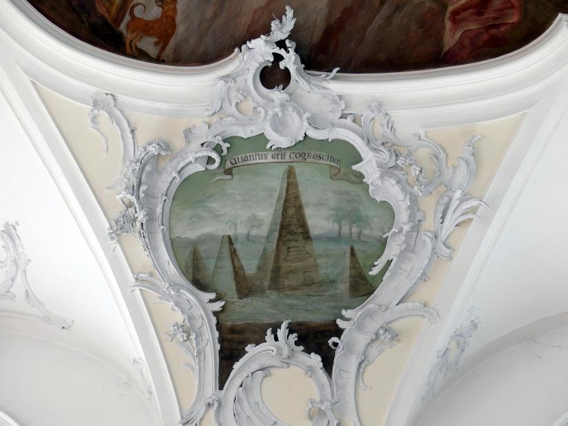 Johann Baptist Baader (1758), Sechs Emblembilder mit Bezug zu Johannes dem Täufer, Wessobrunn, Pfarrkirche St. Johannes der Täufer, 1758–1759, Bild 4/6