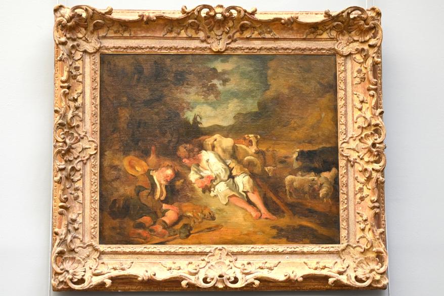 Jean-Honoré Fragonard (1751–1784), Merkur und Argus, Paris, Musée du Louvre, Saal 929, um 1761–1762