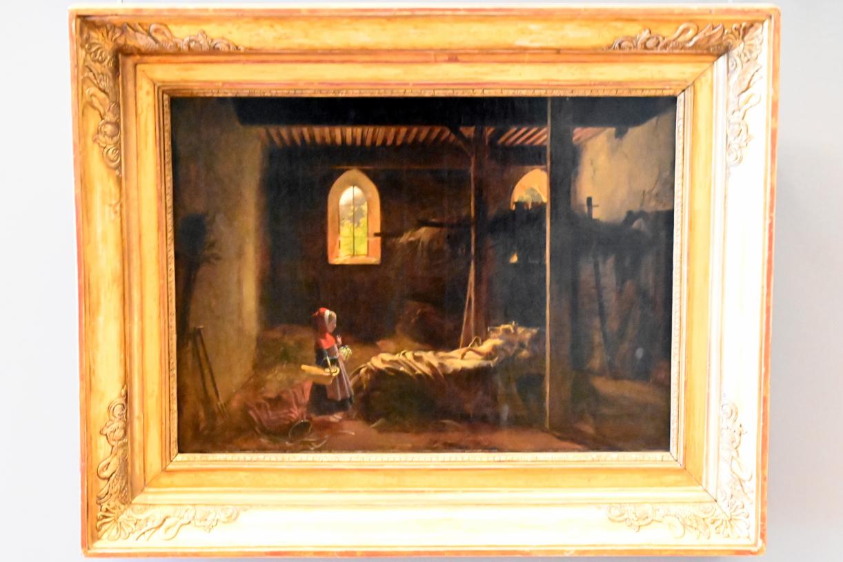 Fleury François Richard (1818), Rotkäppchen und der Wolf, Paris, Musée du Louvre, Saal 937, Undatiert